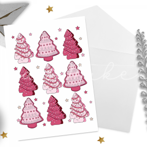 Christmas Tree Cookie Card