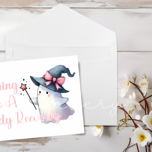 Wishing you a speedy recovery card