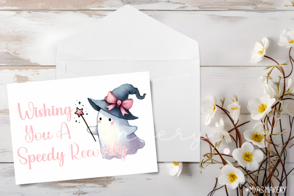 Wishing you a speedy recovery card