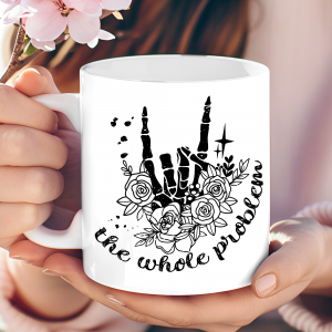 The whole problem mug