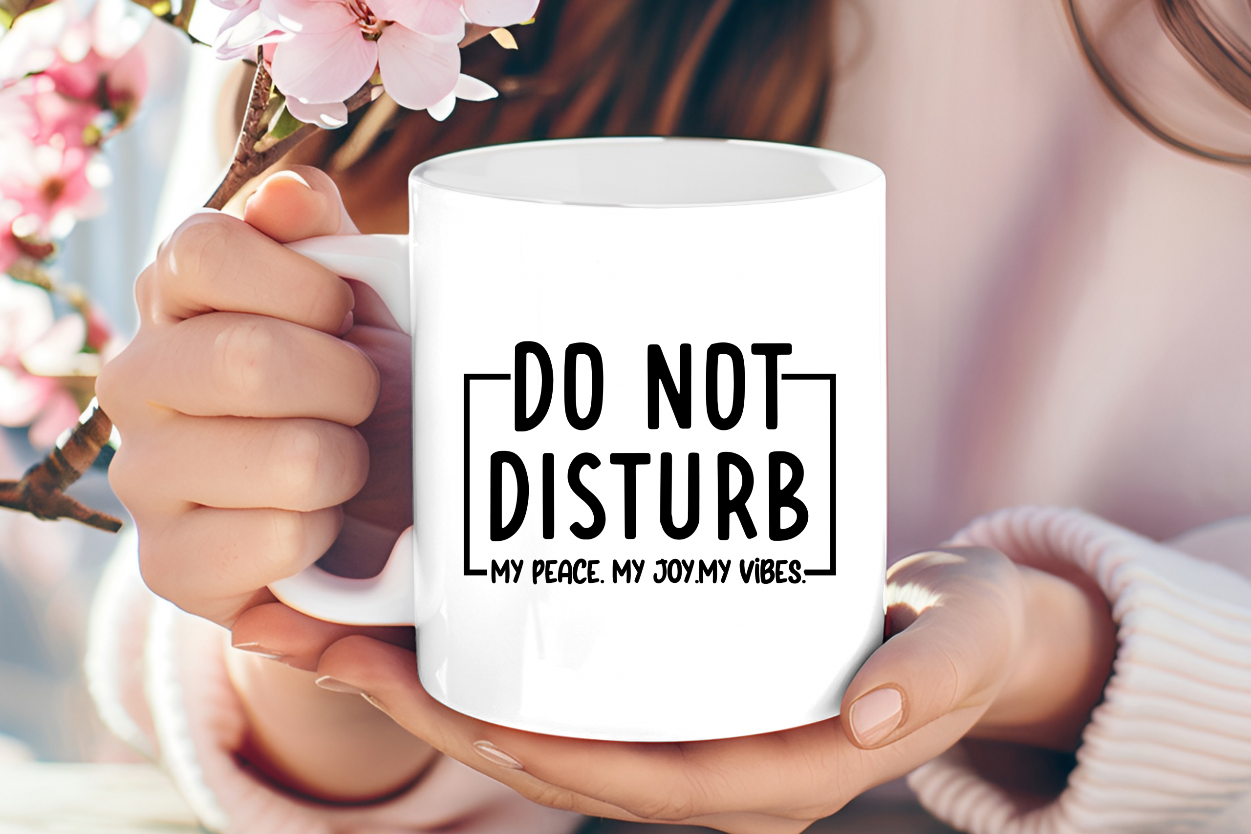 "Do Not Disturb" Boundaries Mug