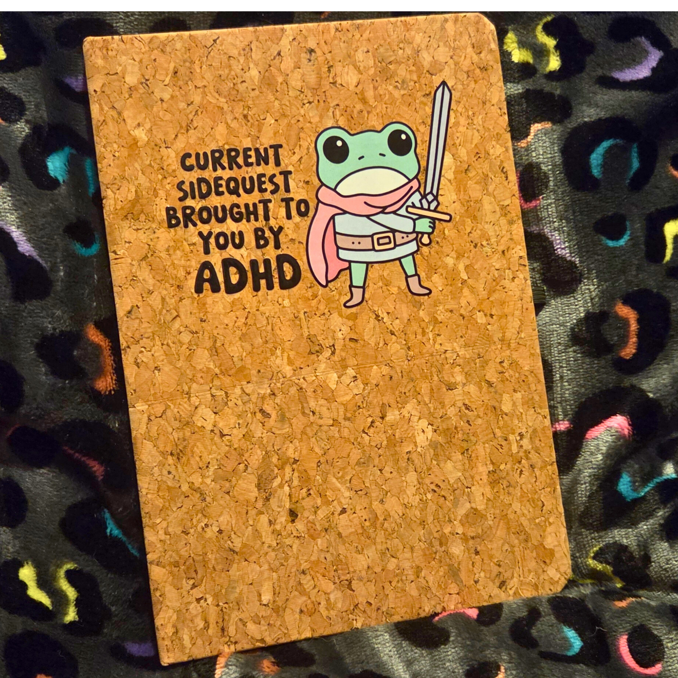 Current sidequest brought to you by ADHD Notebook