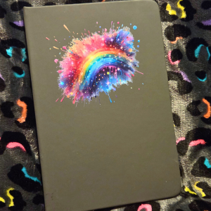 Cosmic Rainbow Notebook