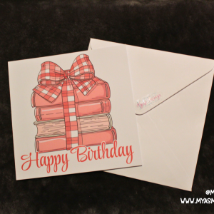 Booked for Joy – Literary Birthday Card