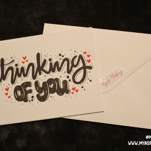 Thinking of you greetings cards