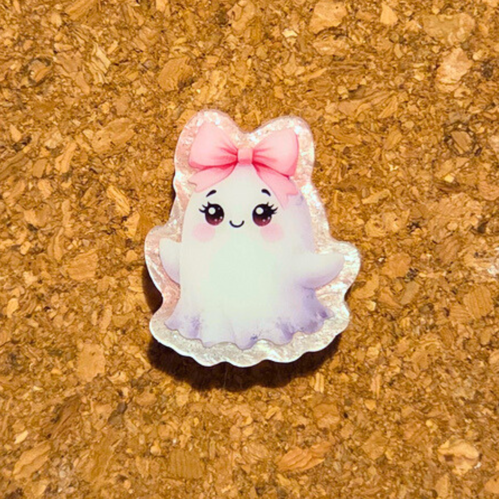 Coquette Ghost Pin