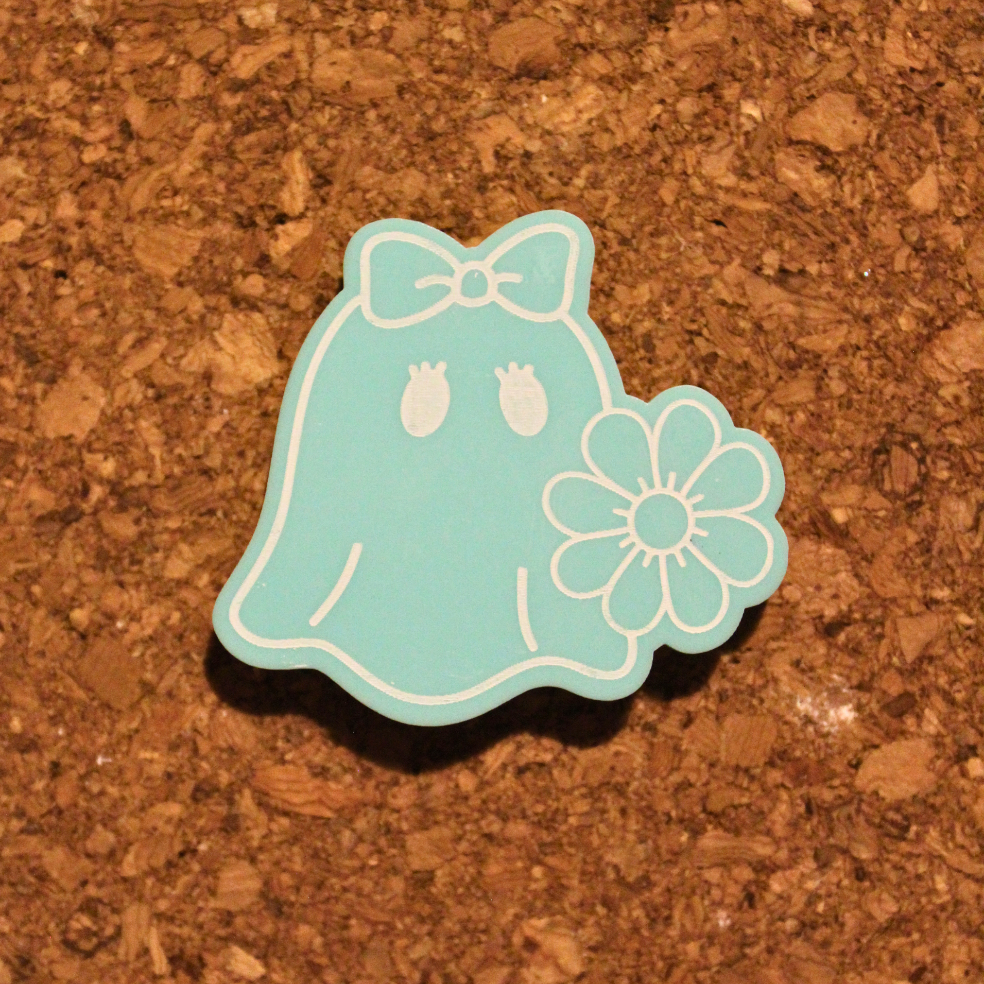 Ghost with flower pin - Image 3