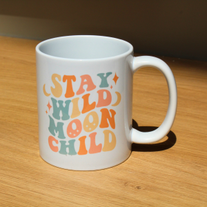 Stay Wild Moon Child — Retro Celestial Mug