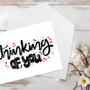 "Thinking Of You" Greeting Card
