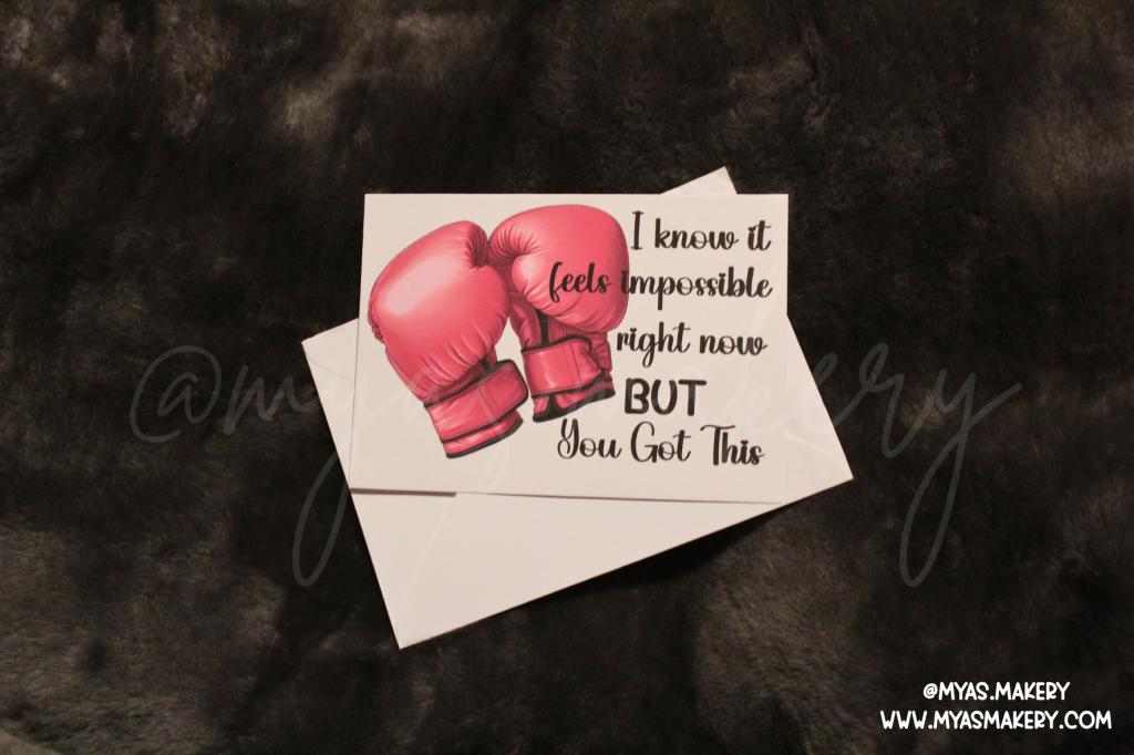I know it feels impossible but you got this card