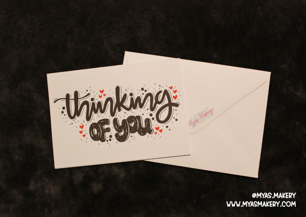 "Thinking Of You" Greeting Card