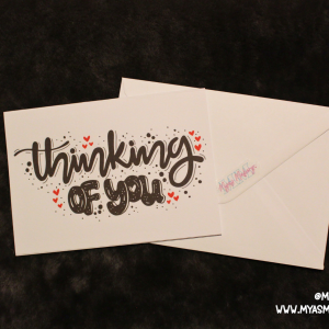 "Thinking Of You" Greeting Card