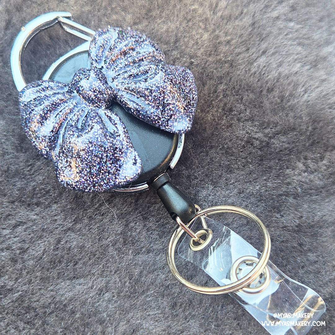 Starry Night Bow Badge Reel - Image 2