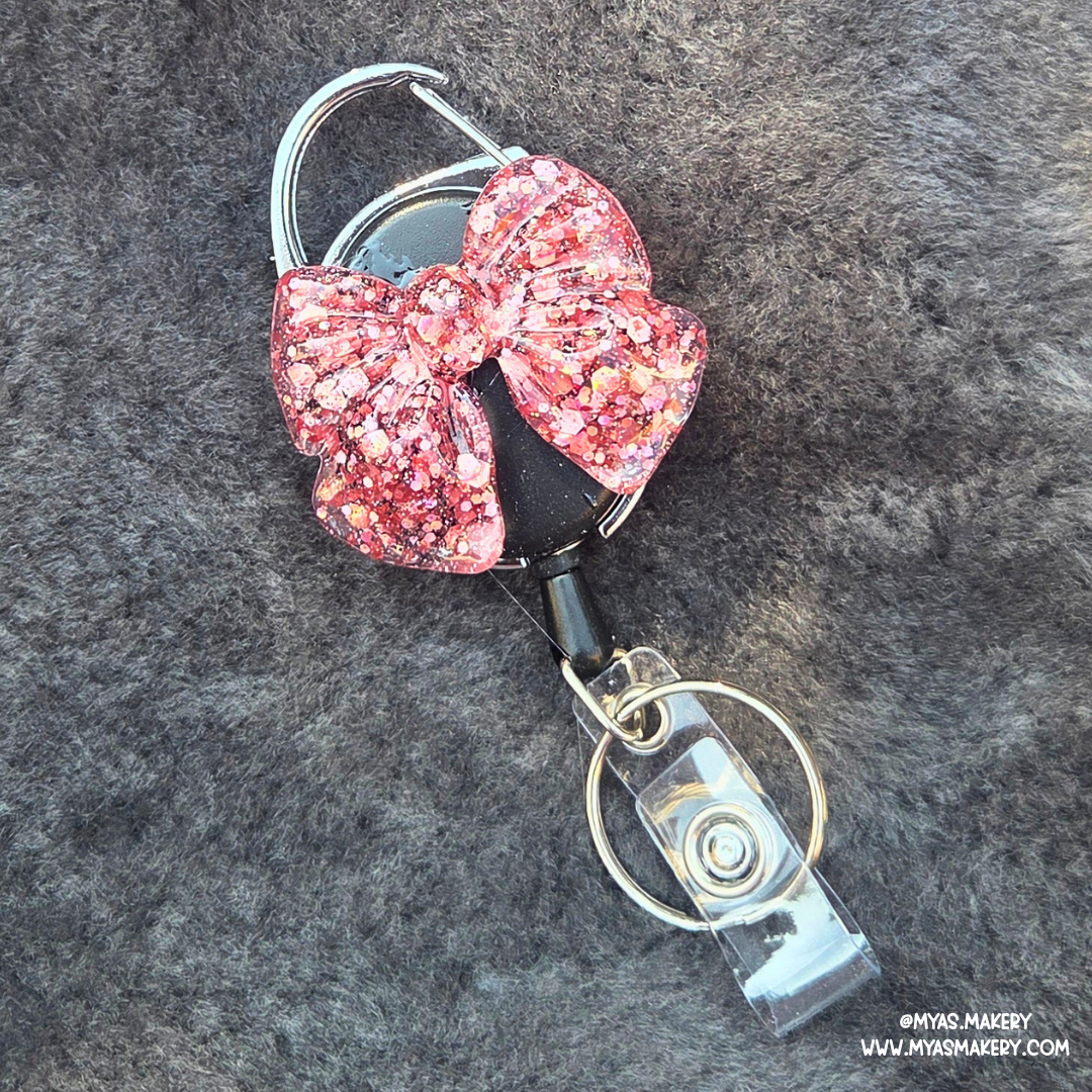 Blaze Burst Bow Badge Reel - Image 3