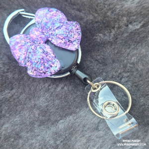 Berry Blast Bow Badge Reel