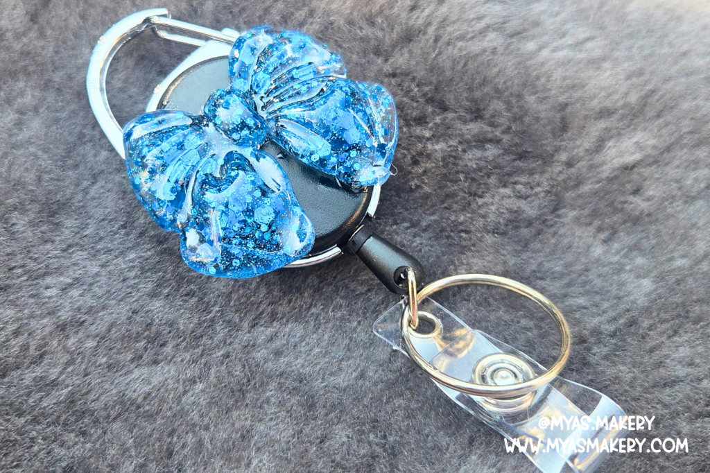 Bubblegum Bow Badge Reel